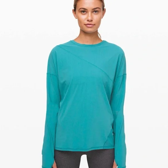 Lululemon women’s Ice cave Long Sleeve Casual Top - Picture 7 of 9